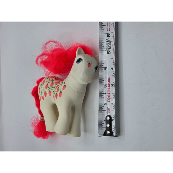 Vintage My Little Pony G1 Sugarberry Twice As Fancy Strawberry 1987 - Picture 4 of 7